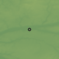 Shaded relief of the 51 km around Saint-Avertin, drawn from the GMTED2010 grid