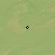 Shaded relief of the 50 km around Saint-Avold, drawn from the GMTED2010 grid