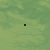 Shaded relief of the 50 km around Saint-Cyr-l'École, drawn from the GMTED2010 grid