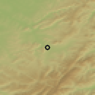 Shaded relief of the 50 km around Saint-Dié, drawn from the GMTED2010 grid