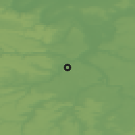 Shaded relief of the 50 km around Sainte-Geneviève-des-Bois, drawn from the GMTED2010 grid