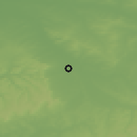 Shaded relief of the 50 km around Sainte-Savine, drawn from the GMTED2010 grid