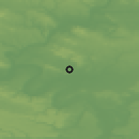 Shaded relief of the 50 km around Saint-Gratien, drawn from the GMTED2010 grid