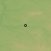 Shaded relief of the 51 km around Saint-Junien, drawn from the GMTED2010 grid