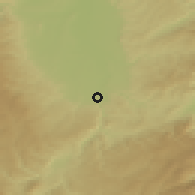 Shaded relief of the 51 km around Saint-Just-Saint-Rambert, drawn from the GMTED2010 grid