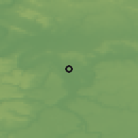 Shaded relief of the 50 km around Saint-Maurice, drawn from the GMTED2010 grid