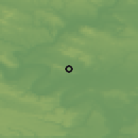 Shaded relief of the 50 km around Sannois, drawn from the GMTED2010 grid