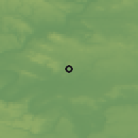 Shaded relief of the 50 km around Sarcelles, drawn from the GMTED2010 grid