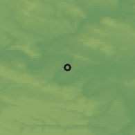 Shaded relief of the 50 km around Sartrouville, drawn from the GMTED2010 grid