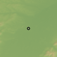 Shaded relief of the 50 km around Schiltigheim, drawn from the GMTED2010 grid