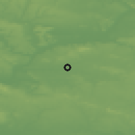 Shaded relief of the 50 km around Senlis, drawn from the GMTED2010 grid