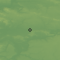 Shaded relief of the 50 km around Sevran, drawn from the GMTED2010 grid