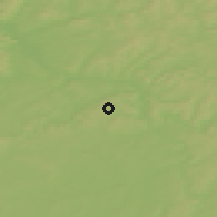Shaded relief of the 50 km around Behren-lès-Forbach, drawn from the GMTED2010 grid