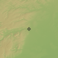 Shaded relief of the 51 km around Talant, drawn from the GMTED2010 grid