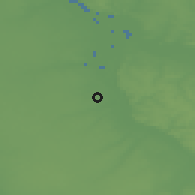 Shaded relief of the 52 km around Talence, drawn from the GMTED2010 grid
