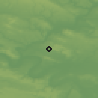 Shaded relief of the 50 km around Taverny, drawn from the GMTED2010 grid