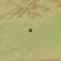 Shaded relief of the 51 km around Belfort, drawn from the GMTED2010 grid
