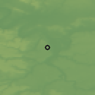 Shaded relief of the 50 km around Thiais, drawn from the GMTED2010 grid