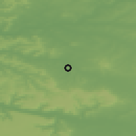 Shaded relief of the 50 km around Tinqueux, drawn from the GMTED2010 grid
