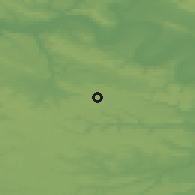Shaded relief of the 50 km around Trappes, drawn from the GMTED2010 grid