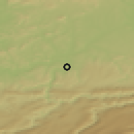 Shaded relief of the 51 km around Valentigney, drawn from the GMTED2010 grid