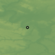 Shaded relief of the 50 km around Vanves, drawn from the GMTED2010 grid