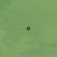 Shaded relief of the 50 km around Vaux-le-Pénil, drawn from the GMTED2010 grid