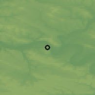 Shaded relief of the 50 km around Vernouillet, drawn from the GMTED2010 grid