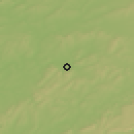 Shaded relief of the 51 km around Vesoul, drawn from the GMTED2010 grid