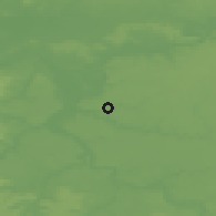 Shaded relief of the 50 km around Villecresnes, drawn from the GMTED2010 grid