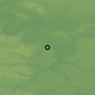Shaded relief of the 50 km around Villejuif, drawn from the GMTED2010 grid