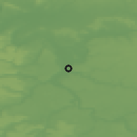 Shaded relief of the 50 km around Villeneuve-Saint-Georges, drawn from the GMTED2010 grid