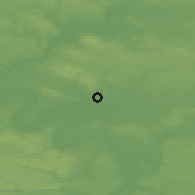 Shaded relief of the 50 km around Villetaneuse, drawn from the GMTED2010 grid