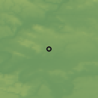 Shaded relief of the 50 km around Villiers-le-Bel, drawn from the GMTED2010 grid