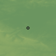 Shaded relief of the 49 km around Béthune, drawn from the GMTED2010 grid
