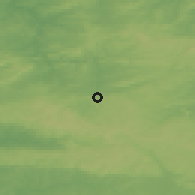 Shaded relief of the 50 km around Vire, drawn from the GMTED2010 grid