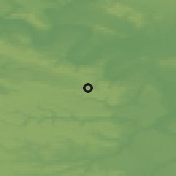 Shaded relief of the 50 km around Viroflay, drawn from the GMTED2010 grid