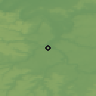 Shaded relief of the 50 km around Viry-Châtillon, drawn from the GMTED2010 grid