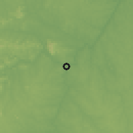 Shaded relief of the 60 km around Camopi, drawn from the GMTED2010 grid