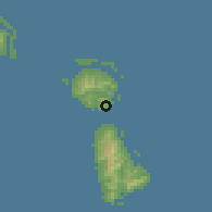 Shaded relief of the 59 km around Vaitoare, drawn from the GMTED2010 grid
