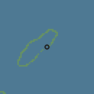 Shaded relief of the 59 km around Amanu, drawn from the GMTED2010 grid