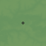 Shaded relief of the 59 km around Busura, drawn from the GMTED2010 grid