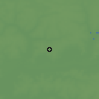 Shaded relief of the 60 km around Daru Rilwan, drawn from the GMTED2010 grid