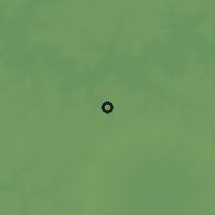 Shaded relief of the 60 km around Demba Kunda, drawn from the GMTED2010 grid