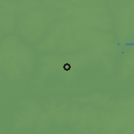 Shaded relief of the 60 km around Dobo, drawn from the GMTED2010 grid