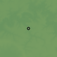 Shaded relief of the 60 km around Gambisara, drawn from the GMTED2010 grid