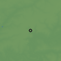 Shaded relief of the 59 km around Gengi, drawn from the GMTED2010 grid