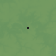 Shaded relief of the 60 km around Herama Kono, drawn from the GMTED2010 grid