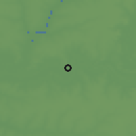 Shaded relief of the 60 km around Balingho, drawn from the GMTED2010 grid