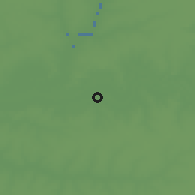 Shaded relief of the 60 km around Jasobo, drawn from the GMTED2010 grid